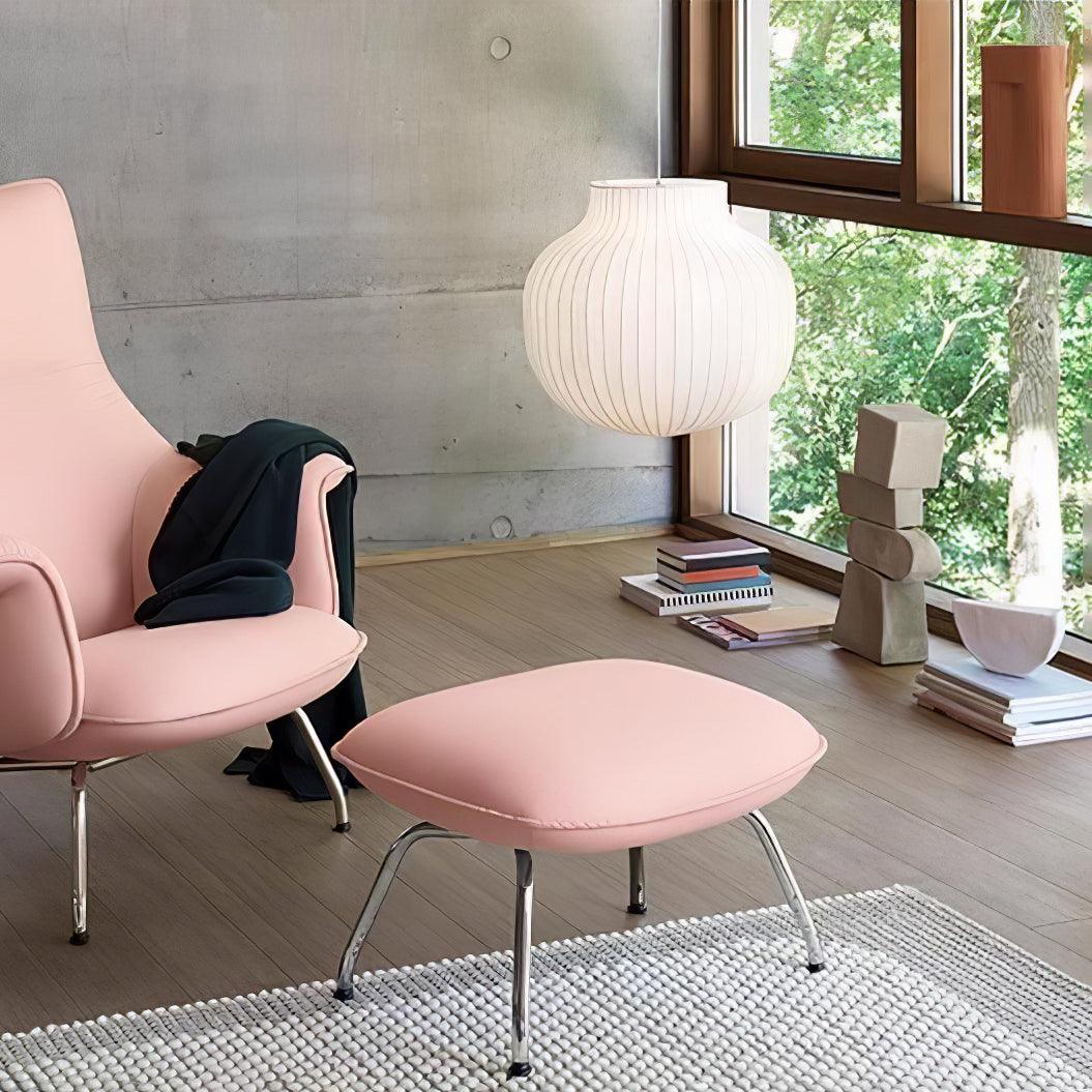 Modern Serica Silk Collection Pendant Light Minimalist Fabric Ceiling Hanging Lamp