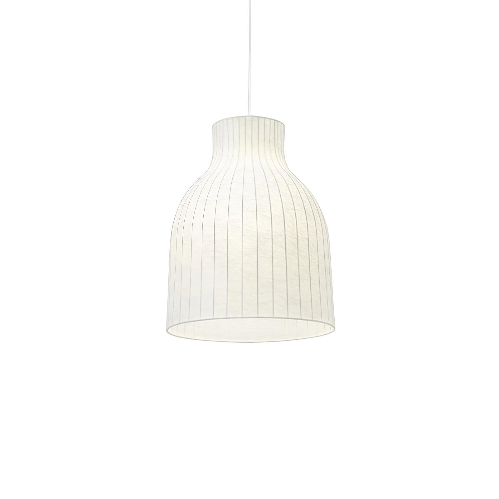 Modern Serica Silk Collection Pendant Light Minimalist Fabric Ceiling Hanging Lamp