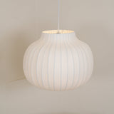 Modern Serica Silk Collection Pendant Light Minimalist Fabric Ceiling Hanging Lamp