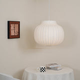 Modern Serica Silk Collection Pendant Light Minimalist Fabric Ceiling Hanging Lamp