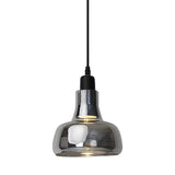 Modern Shadow Glass Pendant Light Nordic LED Hanging Fixture for Living Room Dining Area and Bar
