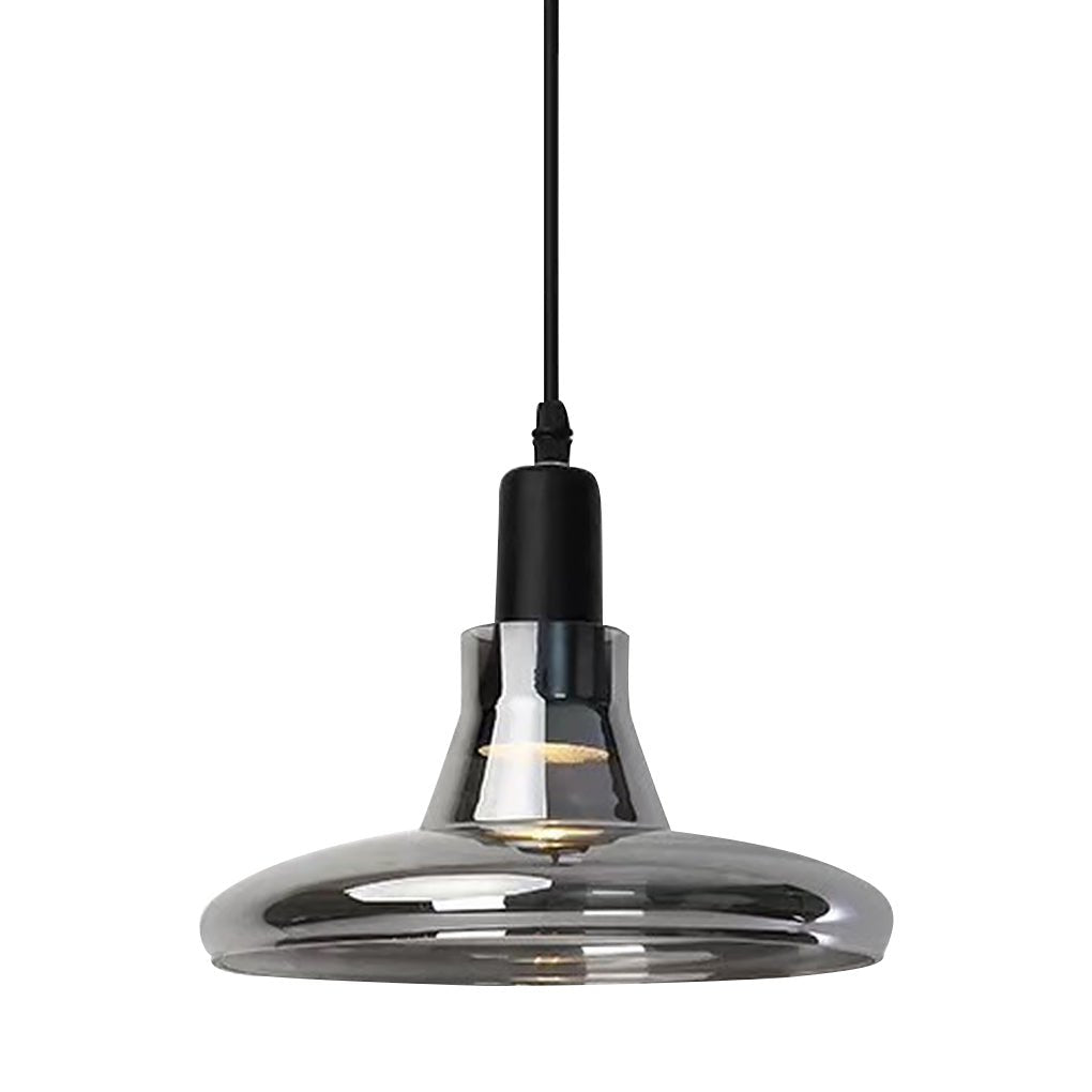 Modern Shadow Glass Pendant Light Nordic LED Hanging Fixture for Living Room Dining Area and Bar