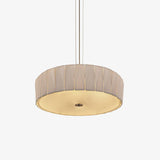 Modern Shard Disc Chandelier Ceramic and Acrylic Integrated Ceiling Light for Luxury Living Spaces
