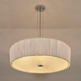 Modern Shard Disc Chandelier Ceramic and Acrylic Integrated Ceiling Light for Luxury Living Spaces