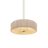 Modern Shard Disc Chandelier Ceramic and Acrylic Integrated Ceiling Light for Luxury Living Spaces
