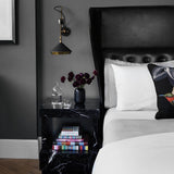 Modern Shear Plug In Wall Sconce Task Lighting with Metal Shade for Bedroom and Kitchen