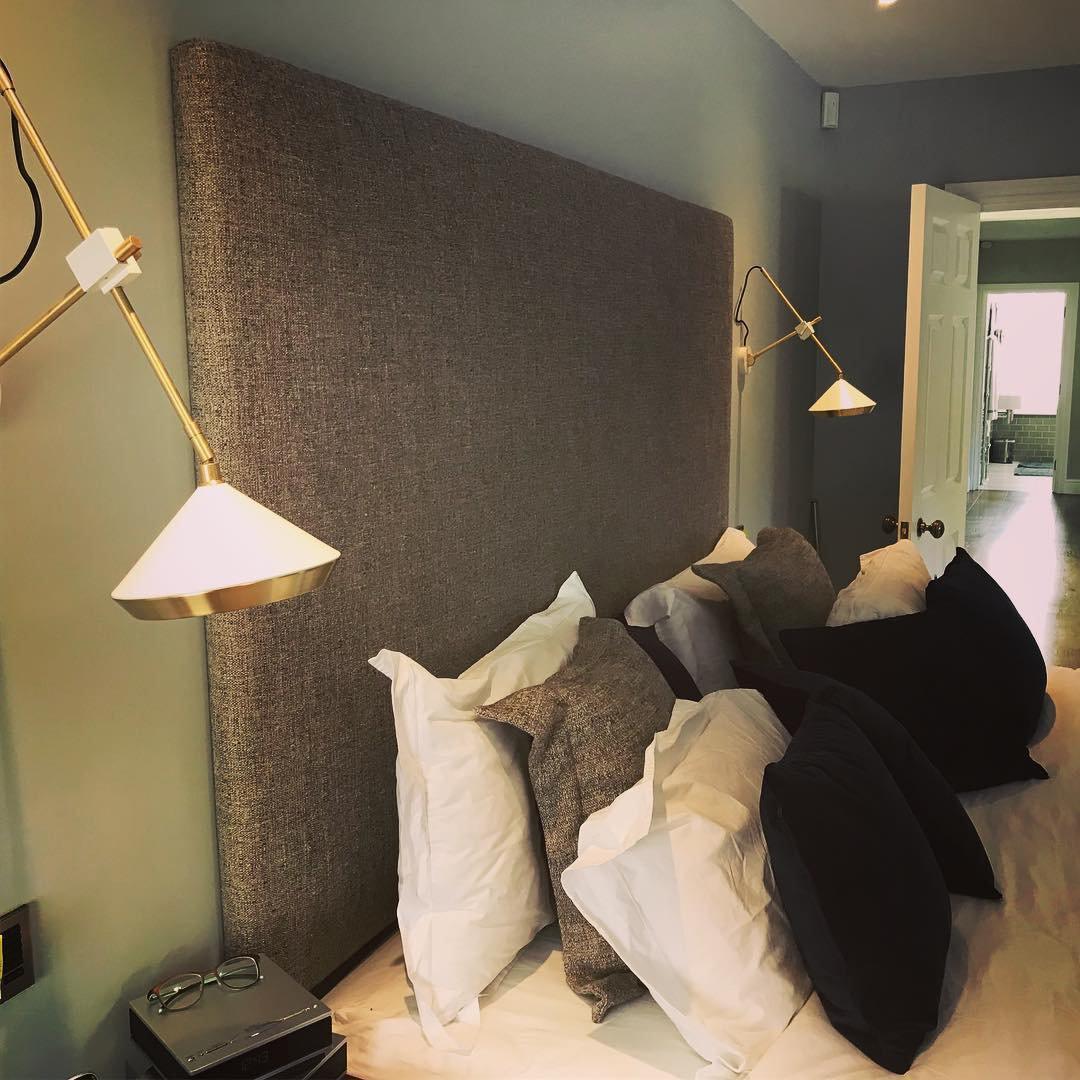 Modern Shear Plug In Wall Sconce Task Lighting with Metal Shade for Bedroom and Kitchen