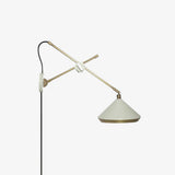 Modern Shear Plug In Wall Sconce Task Lighting with Metal Shade for Bedroom and Kitchen