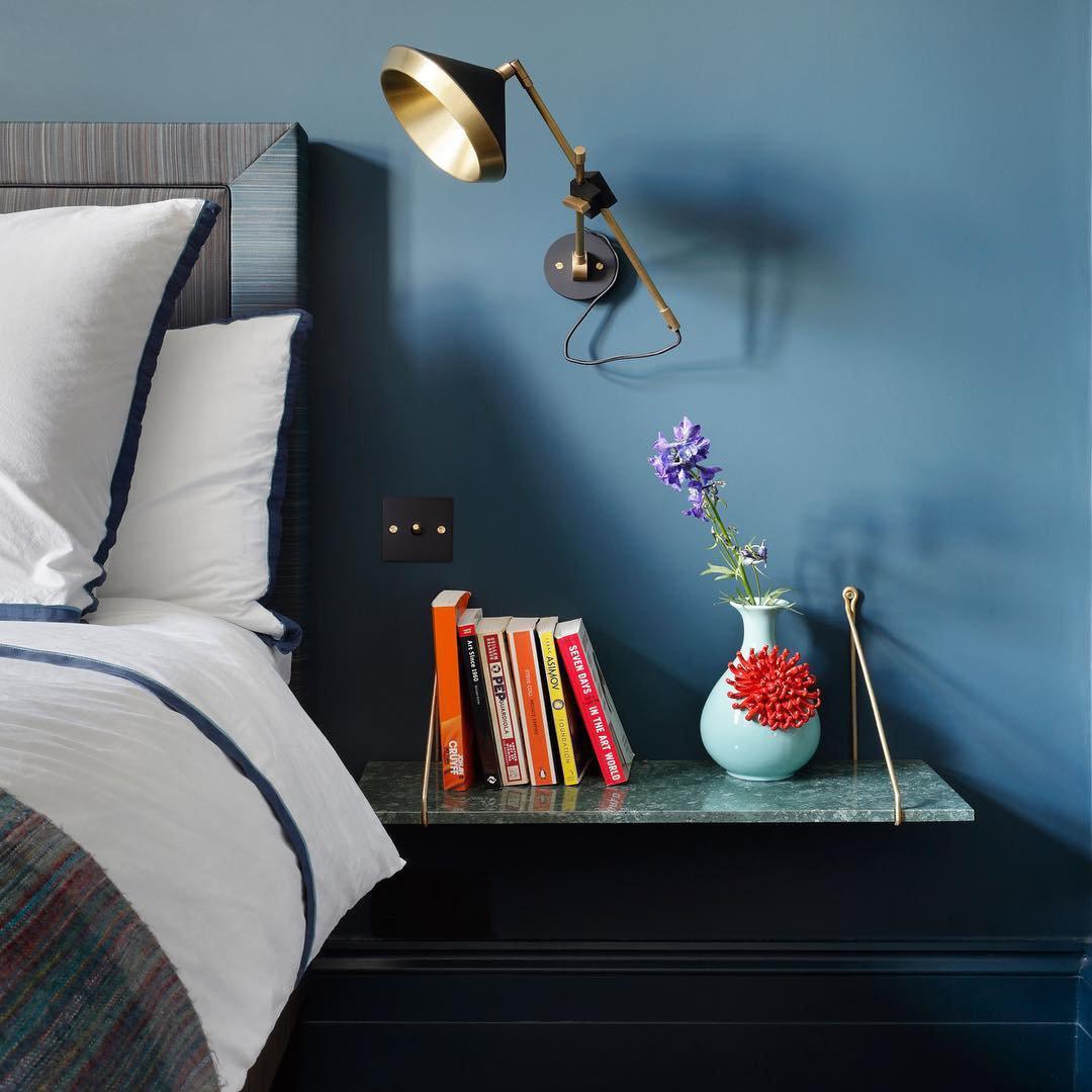 Modern Shear Wall Mounted Sconce Hardwired Focused Task Light for Bedside and Interior Decor