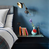 Modern Shear Wall Mounted Sconce Hardwired Focused Task Light for Bedside and Interior Decor