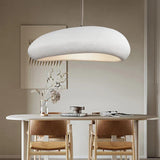 Modern Shinto Cloud Pendant Light White Sculptural Floating Hanging Ceiling Lamp