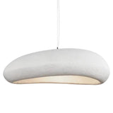 Modern Shinto Cloud Pendant Light White Sculptural Floating Hanging Ceiling Lamp