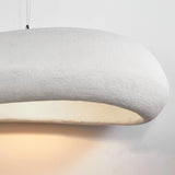 Modern Shinto Cloud Pendant Light White Sculptural Floating Hanging Ceiling Lamp