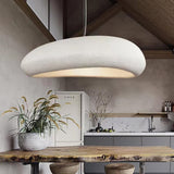 Modern Shinto Cloud Pendant Light White Sculptural Floating Hanging Ceiling Lamp