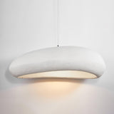 Modern Shinto Cloud Pendant Light White Sculptural Floating Hanging Ceiling Lamp