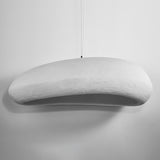 Modern Shinto Cloud Pendant Light White Sculptural Floating Hanging Ceiling Lamp