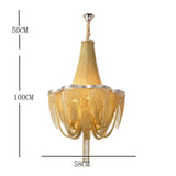 Modern Silver Lantern Chandelier Metal 6 Light LED Ceiling Hanging Pendant for Dining Room