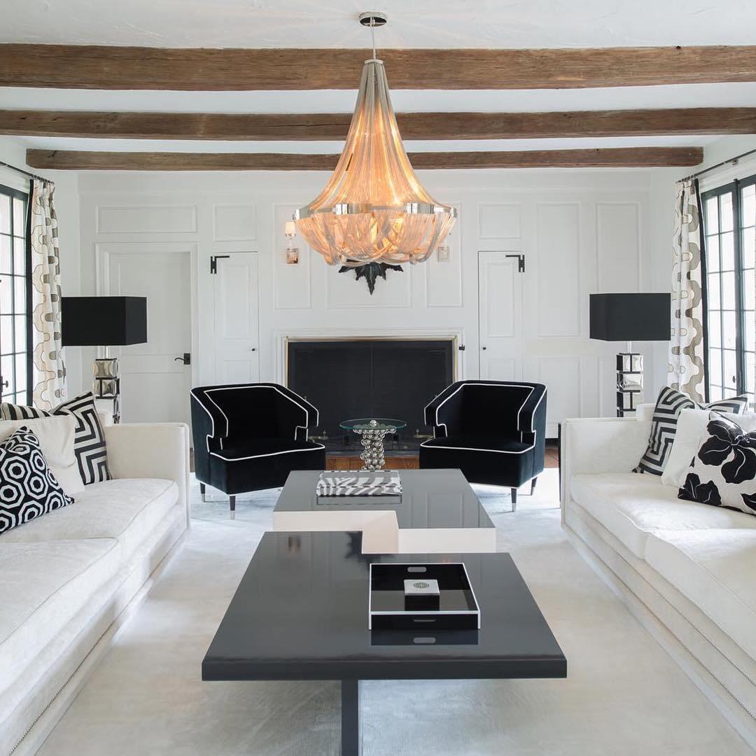 Modern Silver Tassel Aluminum Chain Chandelier Luxury Fringe Pendant Ceiling Fixture