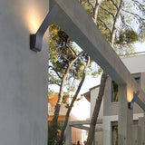Modern Sleek IP54 Waterproof Outdoor LED Wall Sconce for Porch Patio and Garden