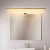 Modern Slim Linear LED Wall Sconce for Bathroom Vanity and Interior Spaces