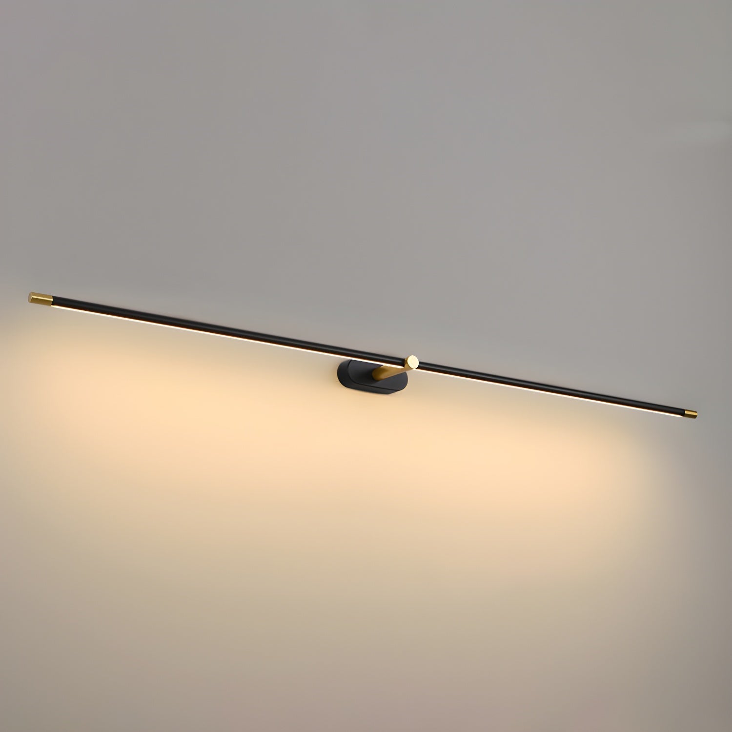 Modern Slim Linear LED Wall Sconce for Bathroom Vanity and Interior Spaces
