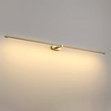 Modern Slim Linear LED Wall Sconce for Bathroom Vanity and Interior Spaces