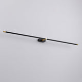 Modern Slim Linear LED Wall Sconce for Bathroom Vanity and Interior Spaces