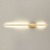 Modern Slim Linear LED Wall Sconce Minimalist Long Bracket Light for Hallway and Bedroom