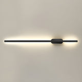 Modern Slim Linear LED Wall Sconce Minimalist Long Bracket Light for Hallway and Bedroom