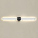 Modern Slim Linear LED Wall Sconce Minimalist Long Bracket Light for Hallway and Bedroom