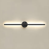 Modern Slim Linear LED Wall Sconce Minimalist Long Bracket Light for Hallway and Bedroom