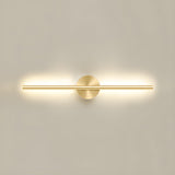 Modern Slim Linear LED Wall Sconce Minimalist Long Bracket Light for Hallway and Bedroom
