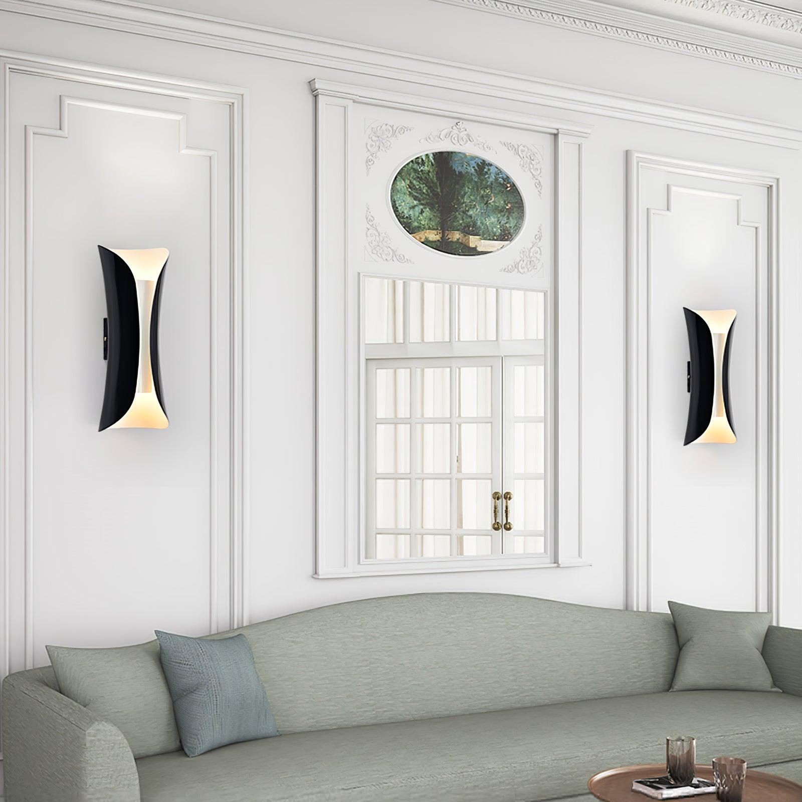 Modern Small Waist Metal Wall Sconce Architectural Lighting Fixture for Home