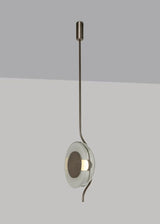 Modern Smoke Grey Glass Pendulum Pendant Light for Elegant Interior Lighting