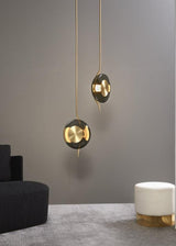 Modern Smoke Grey Glass Pendulum Pendant Light for Elegant Interior Lighting