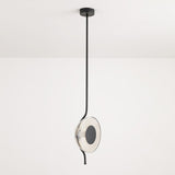 Modern Smoke Grey Glass Pendulum Pendant Light for Elegant Interior Lighting