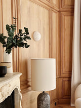 Modern Snowflake Alabaster Stone Wall Sconce LED Interior Lighting Fixture for Hallway and Bedroom