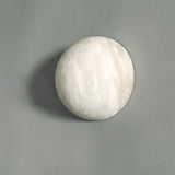 Modern Snowflake Alabaster Stone Wall Sconce LED Interior Lighting Fixture for Hallway and Bedroom