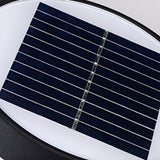 Modern Solar LED Outdoor Wall Sconce Waterproof 3 Step Dimming Round Aluminum Light