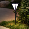 Modern Solar LED Pathway Post Lights Waterproof Outdoor Landscape Lighting for Garden and Villa