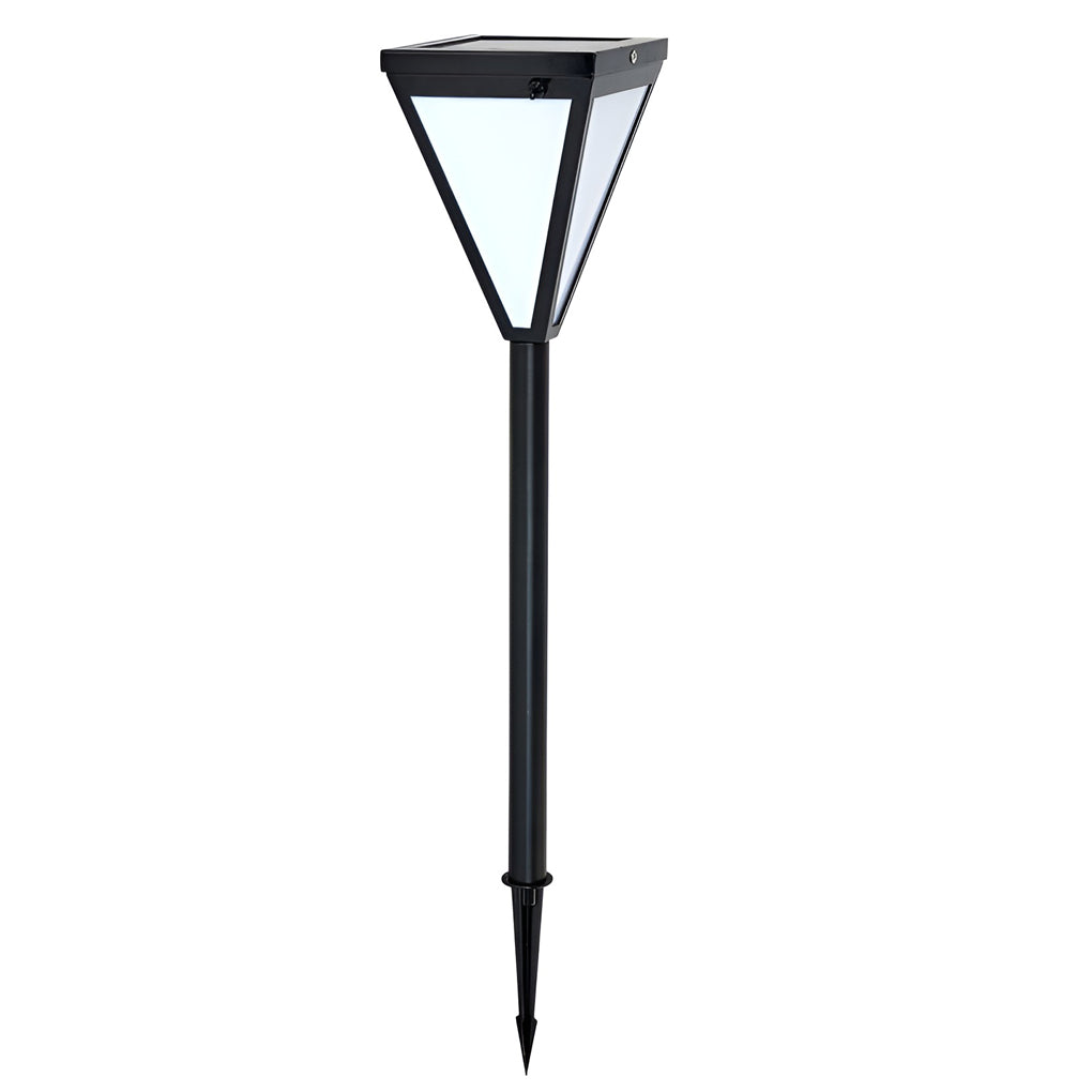 Modern Solar LED Pathway Post Lights Waterproof Outdoor Landscape Lighting for Garden and Villa