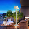 Modern Solar Mesh Outdoor Floor Lamp with Stainless Steel Body and IP67 Waterproof Rating