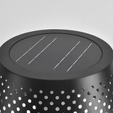 Modern Solar Mesh Outdoor Floor Lamp with Stainless Steel Body and IP67 Waterproof Rating