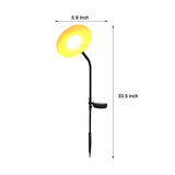 Modern Solar Mushroom Lawn Light Adjustable LED Outdoor Pathway Lighting for Garden and Landscape