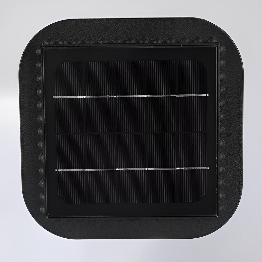 Modern Solar Post Cap Lights Waterproof Outdoor Motion Sensor LED Fence Pillar Lighting for Garden