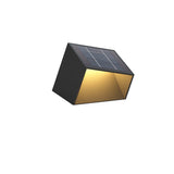 Modern Solar Powered Cube Garden Light Waterproof Outdoor Patio LED Lamp