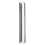 Modern Solar Powered LED Outdoor Wall Sconce Waterproof Linear Acrylic Porch Light