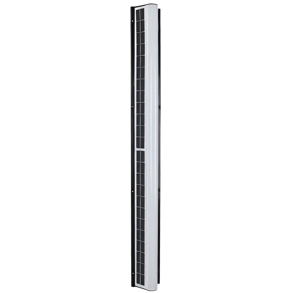 Modern Solar Powered LED Outdoor Wall Sconce Waterproof Linear Acrylic Porch Light