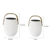 Modern Solar Powered Outdoor Lantern Waterproof Portable LED Table Lamp for Patio