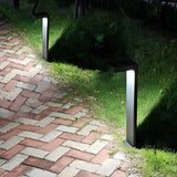 Modern Solar Powered Outdoor Pathway Lights IP65 Waterproof LED Landscape Walkway Garden Lighting